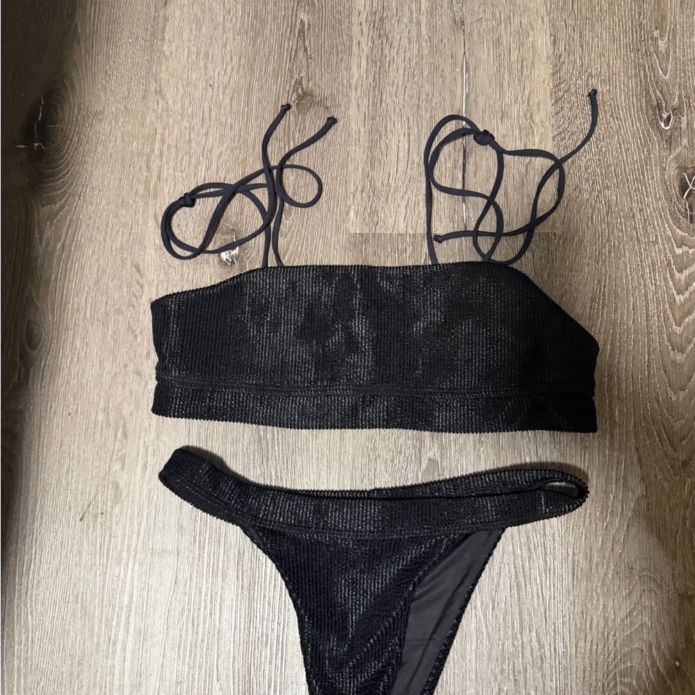 Frankie's Bikinis Black Bikini